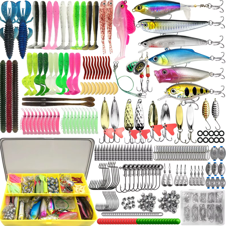 adventthisplace's tweet image. Catch more with our Multi-Lure Fishing Tackle Kit 🎣✨ Includes a variety of durable lures to attract different fish, perfect for any angler.💪

#FishingGear #TackleKit #CatchMoreFish #AnglerEssentials #OutdoorAdventure
adventurethisplace.com/product/fishin…