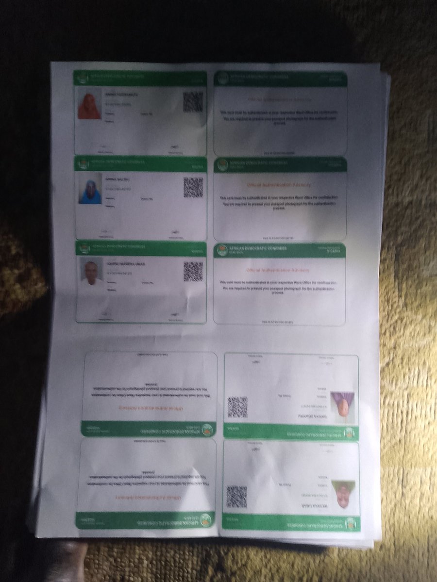 HeDutsinma's tweet photo. LMD,mni,ADC Governorship Aspirant in katsina state has taken responsibility of printing Membership Cards Free for all the members of  ADC who willingly registered their political will under platform of ADC in the whole state. The exercises commence succcessfully in DTMLG https://t.co/QmvLea3s1r