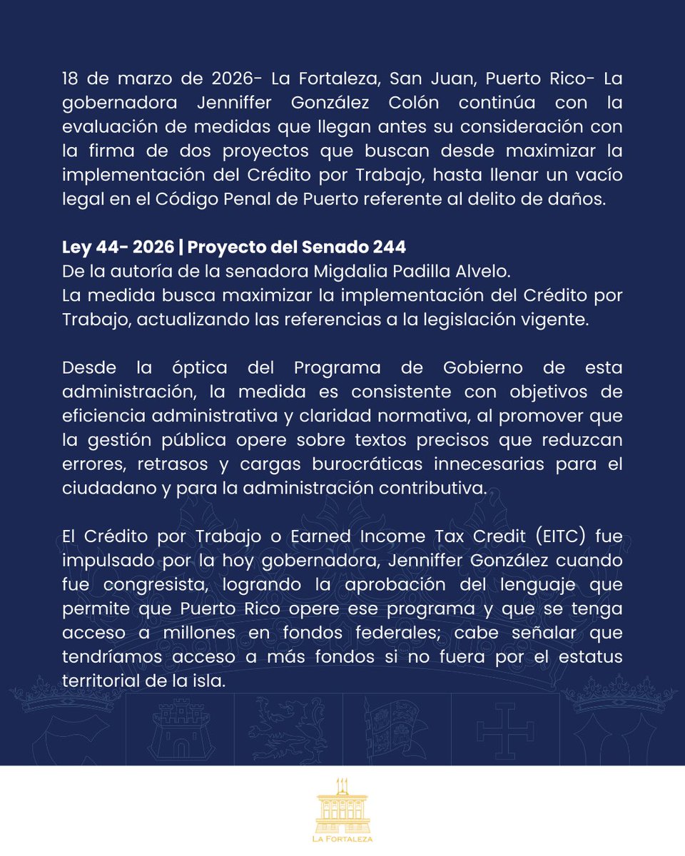 Jenniffer González tweet media