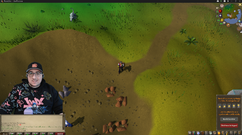 We're playing Old School Runescape!

twitch.tv/jawesomepossum