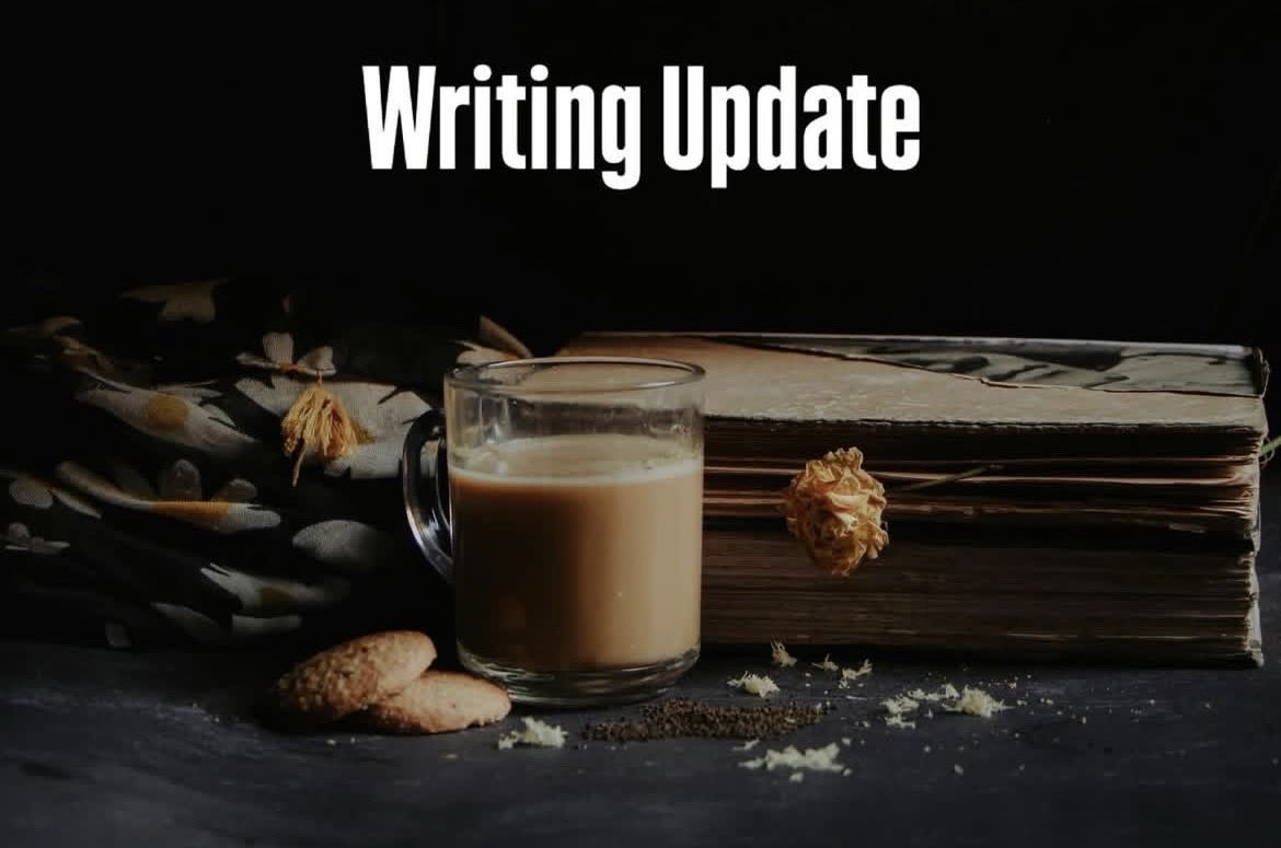Well it took longer than expected, (life kept getting in the way, 😅) but I am almost finished the first draft of The Desire in The Damned book 2!

There’s still a lot of editing to do but thing so how much more steady pace moving forward 😊
#writerslife #writingupdate
