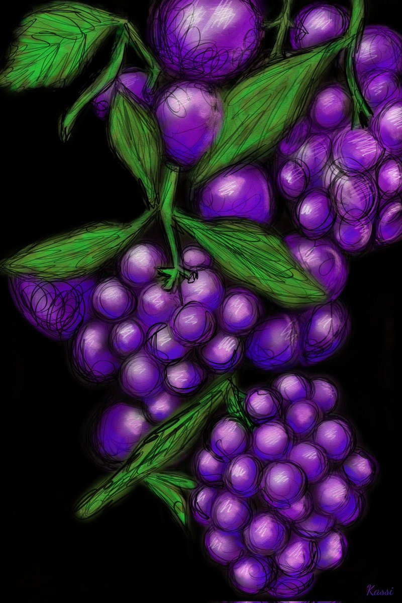 New: "Grapes🍇" available to "Fruit Maniac/Digital Art" collection at <a href="/OpulenceX_NFT/">OpulX NFT Marketplace</a> 🖤 Grab yours vitamins 🍒🍉🍓

➡️ 3 ed

➡️ 6 $XRP 

Digital Art 🎨 Link and description ⬇️
