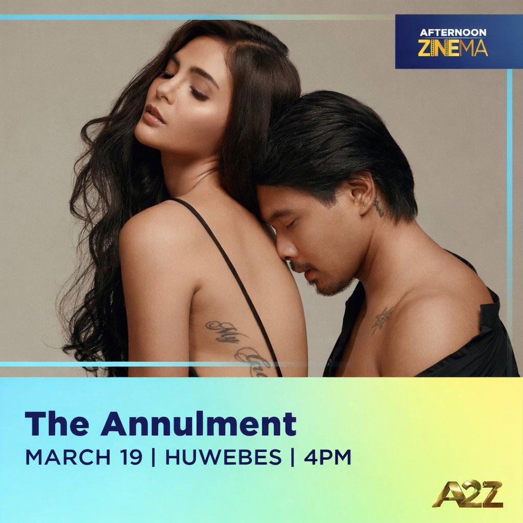 Pag mahal mo, titiisin mo ba… o pipiliin mong palayain ang sarili mo?

🎬 THE ANNULMENT showing na mamayang 4PM sa #AfternoonZinema ng #A2Z.