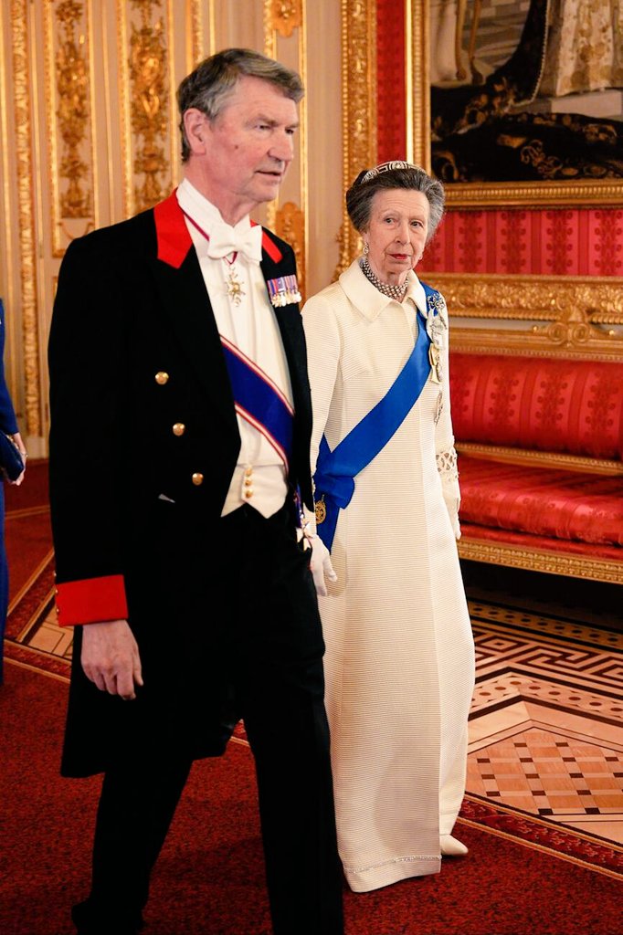 Princess Anne & Sir Tim Laurence ✨ tweet media