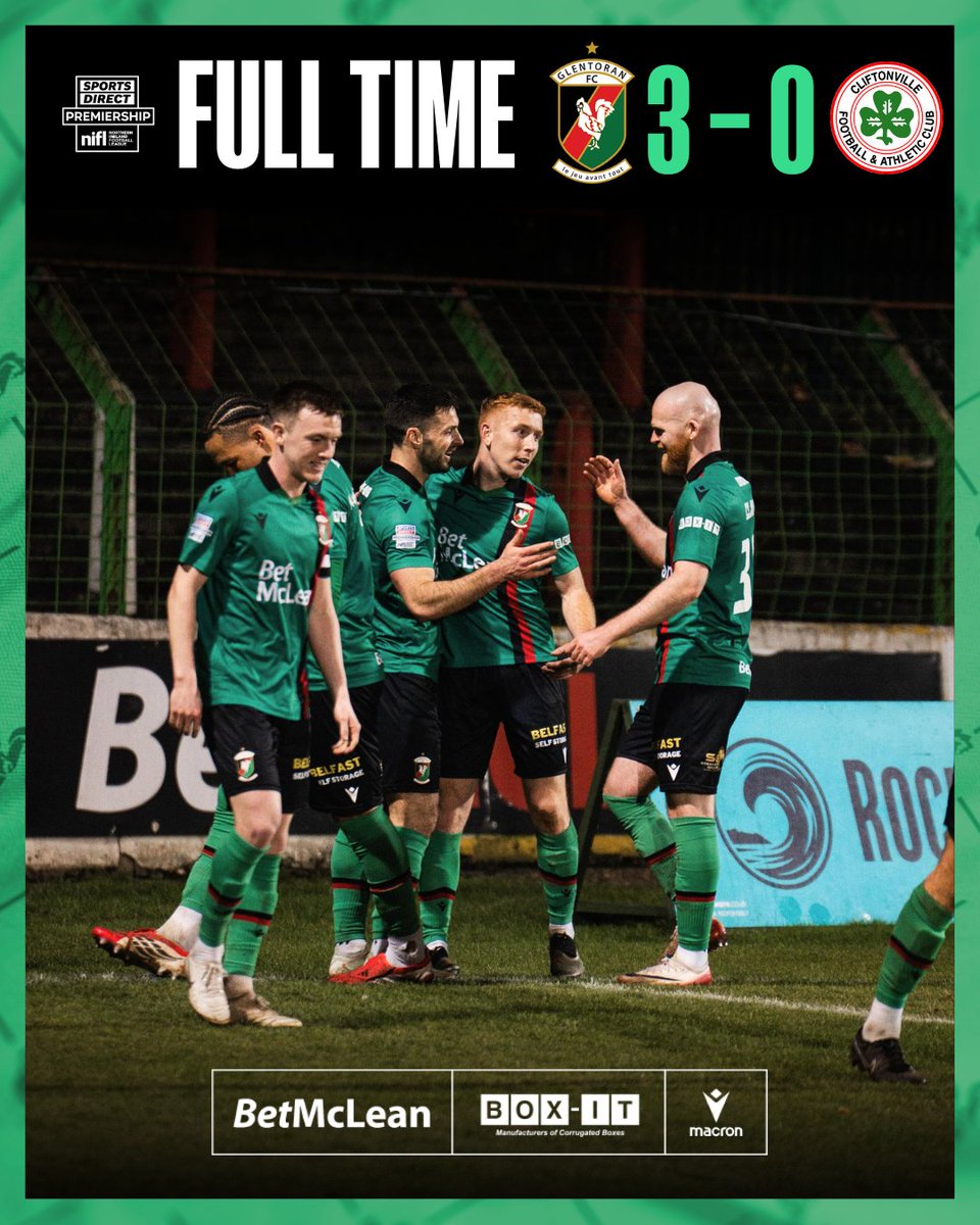 Glentoran FC tweet media