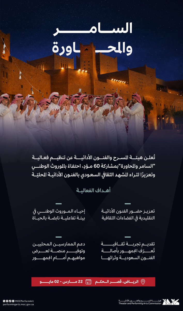 هيئة المسرح والفنون الأدائية tweet media