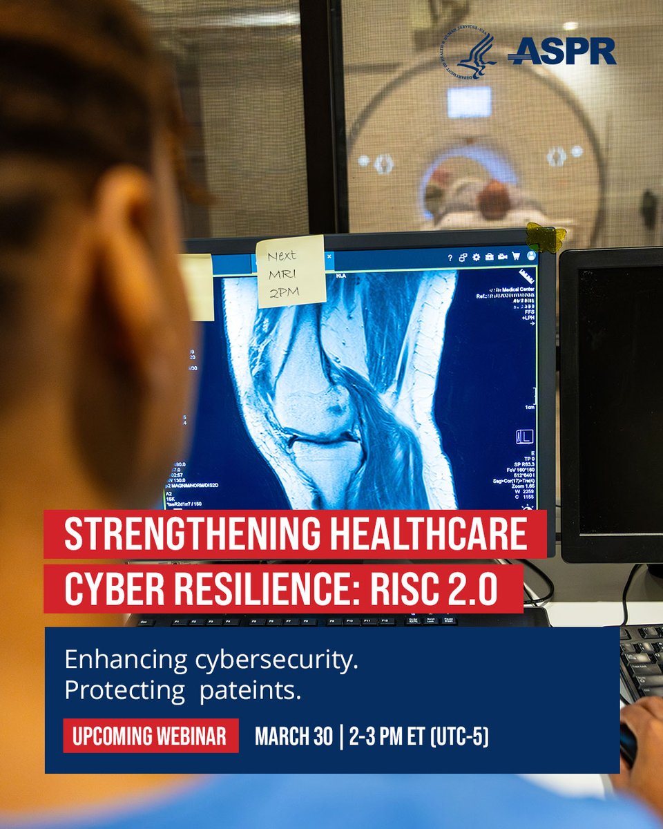 HHS ASPR tweet media