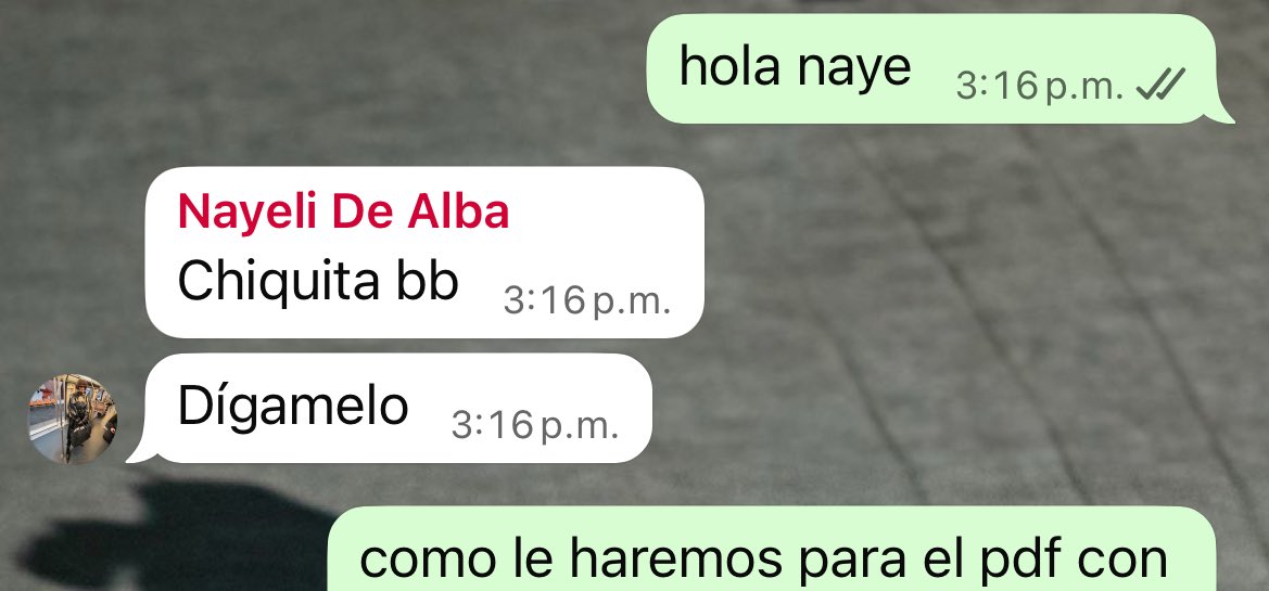 me siento mil agradecida de trabajar en un entorno donde me siento querida y apreciada por lo que hago, así me habla mi jefa: