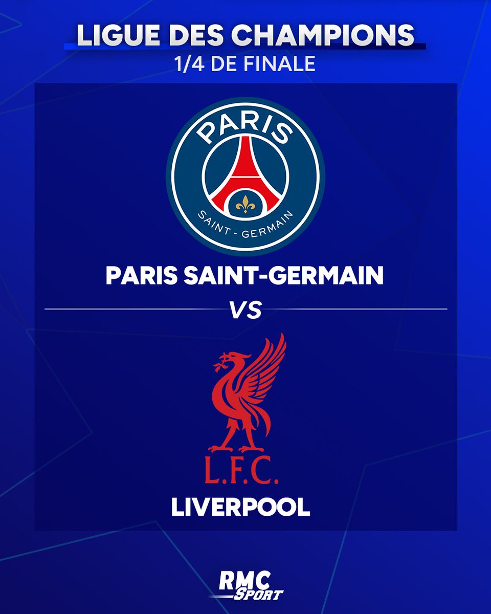 🚨 💫 LE PSG AFFRONTERA LIVERPOOL EN 1/4 DE LA LIGUE DES CHAMPIONS !

La revanche de 2025 ! ⚡ 👀