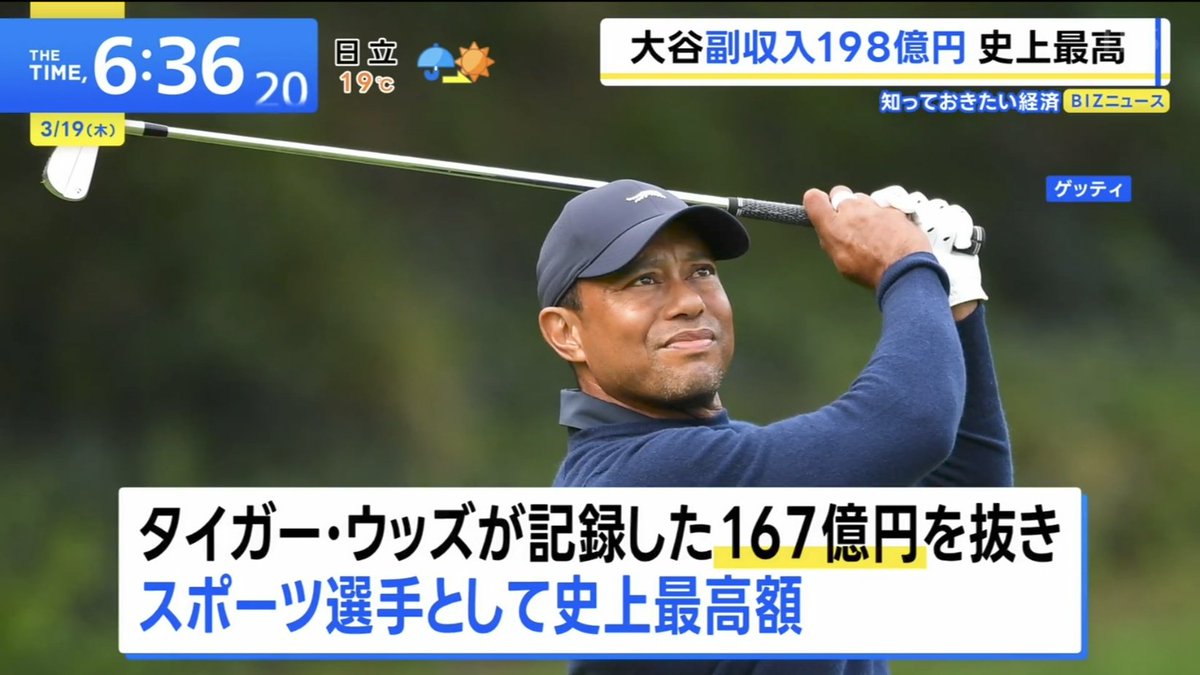 【悲報】大谷翔平、野球はもはやボランティア

スポンサー収入がエグすぎて、もはや野球が副業の状態。なんなら、ボランティアで無料でやってもいいくらい。