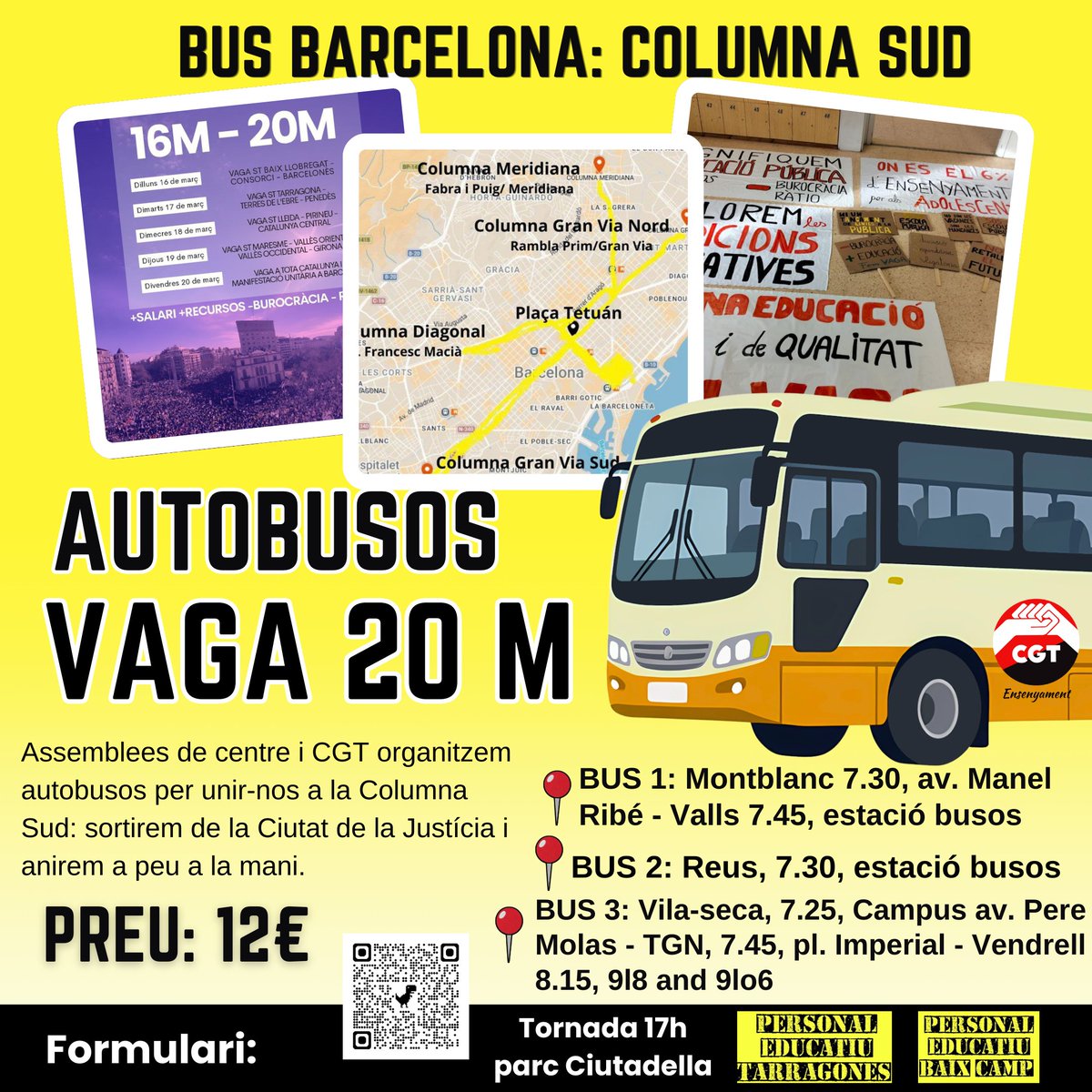 DeixaDeSerUnailla - CGT Ensenyament Camp de TGN tweet media