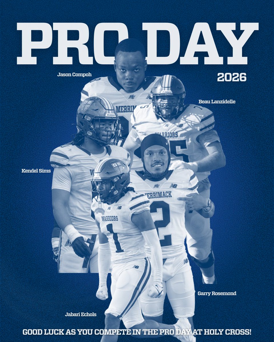 Merrimack Football tweet media