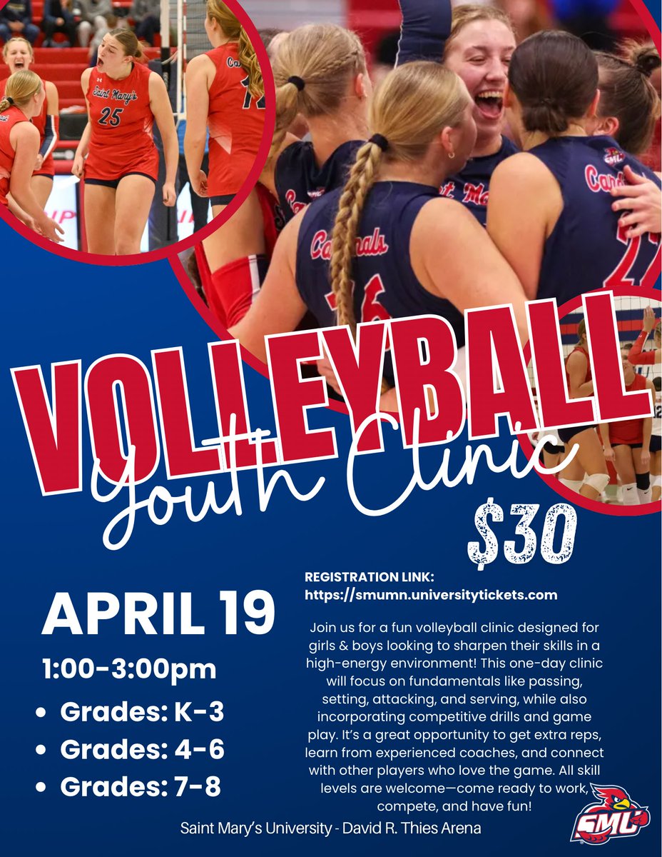 Saint Mary’s University Volleyball tweet media