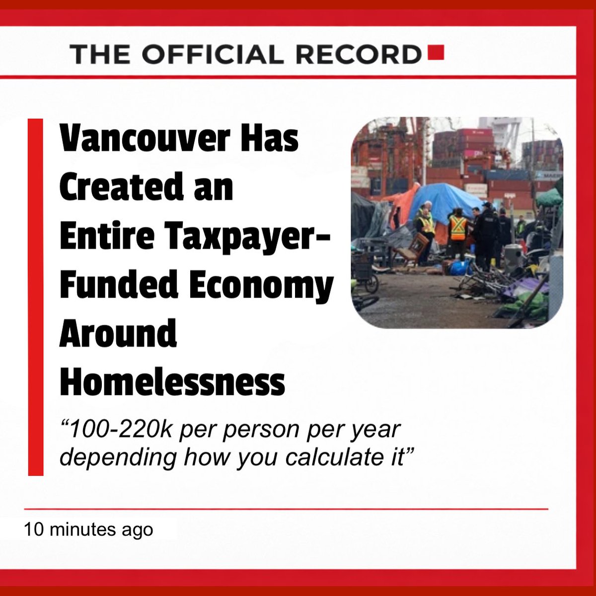 THE OFFICIAL RECORD tweet media