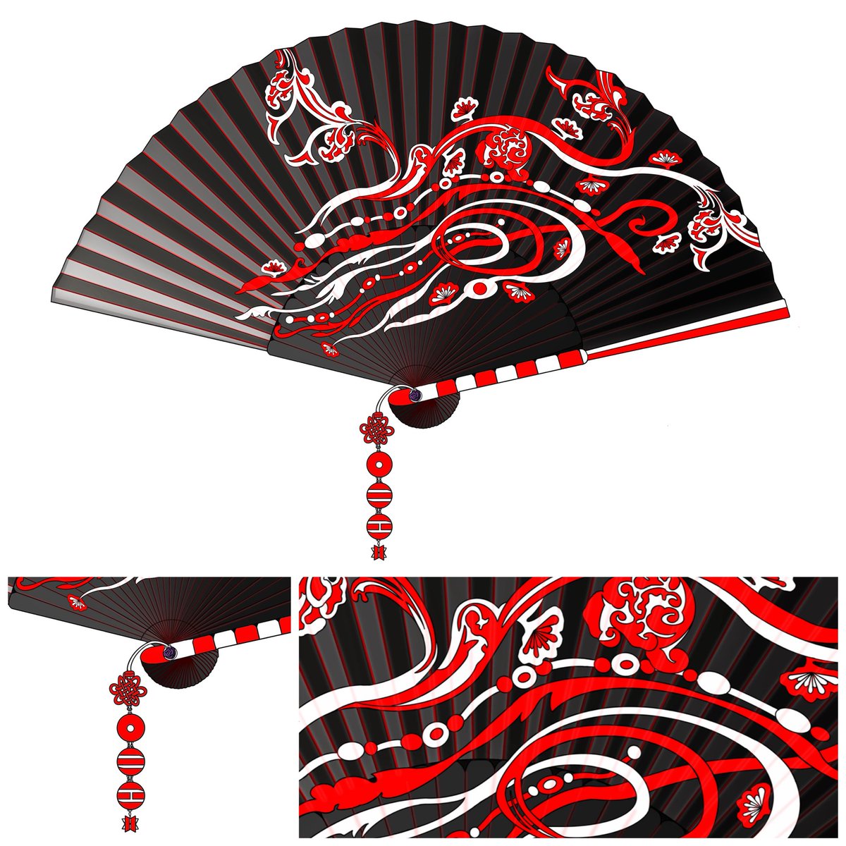 BoraHausEtsy's tweet photo. i like to make non-ai-slop art like this piece here which took me 3 days to make

already wanted to draw a traditional fan + when i saw the designs on the bell that track No 29 is based off of, wanted to marry the 2 concepts

history below #bts #artmy #bangtan #btsfanart #arirang https://t.co/6PtqnAP7D2