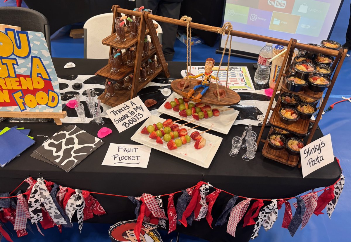 Congratulations to the Child Nutrition Department for winning the annual Job Fair Table Contest! They did a fabulous job! #ChildNutrition