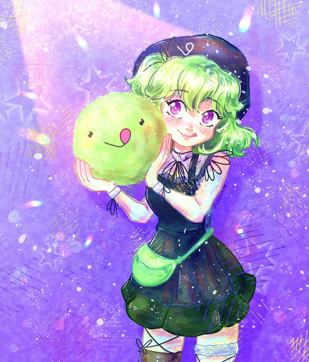 winnile_'s tweet photo. Genie!!! :D My entry for #GenieDTIYS @_VGen_ 💚 https://t.co/rlRacMRZiN