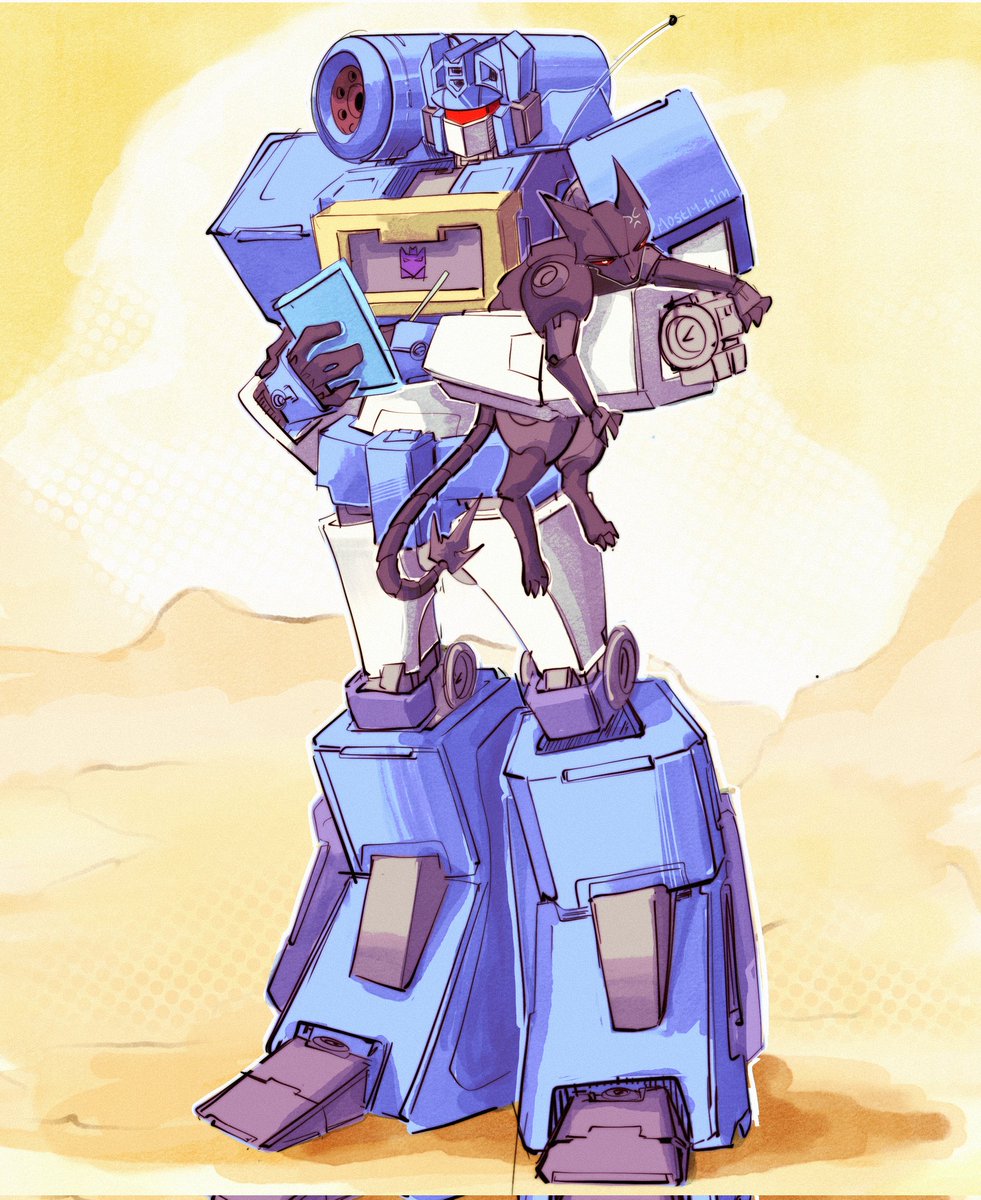 😾

#transformers #soundwave #ravage