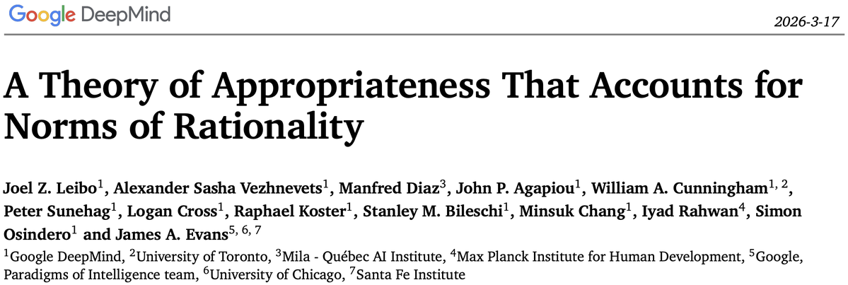 Joel Z Leibo tweet media