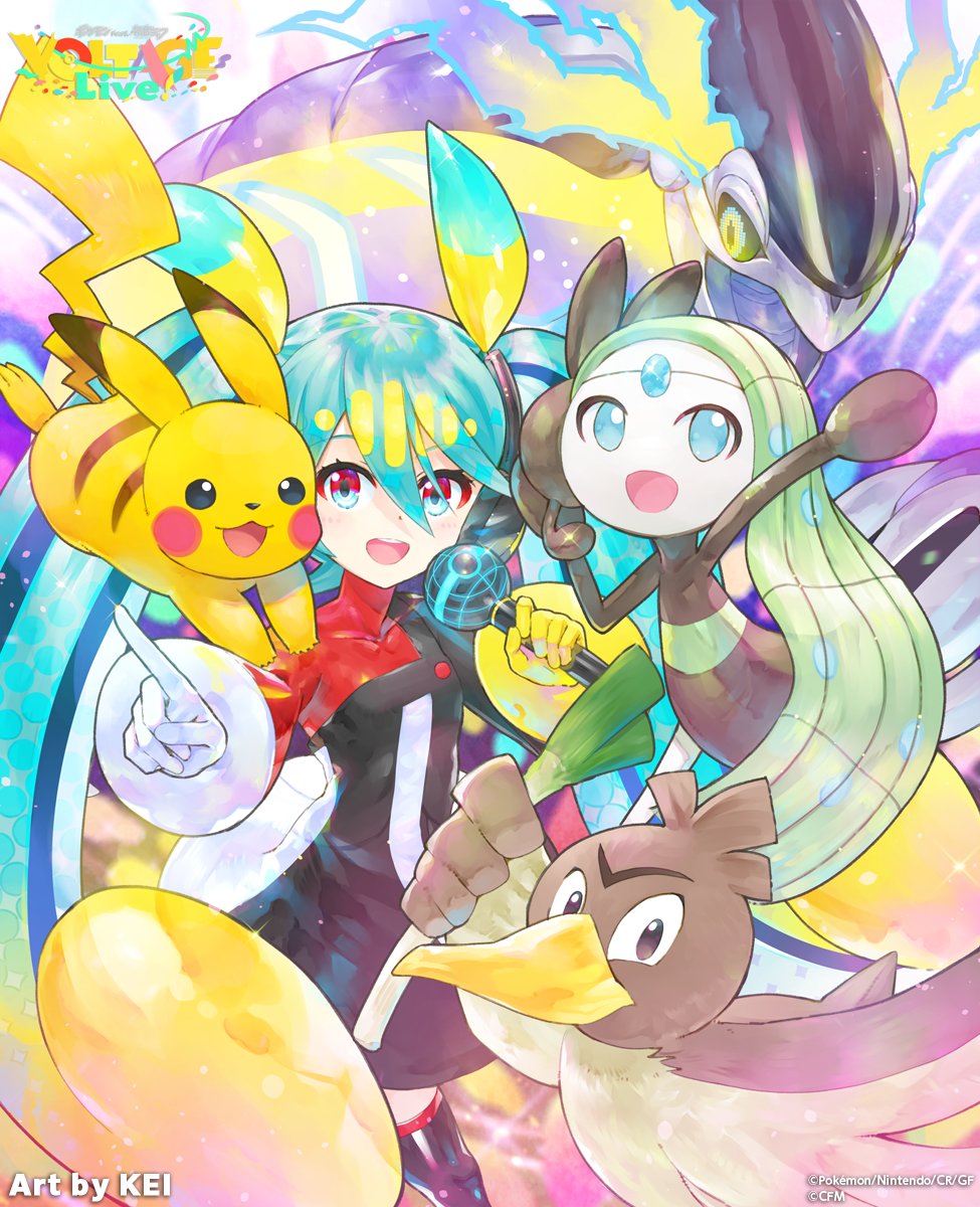 ポケモン feat. 初音ミク Project VOLTAGE 公式【ポケミク】 tweet media