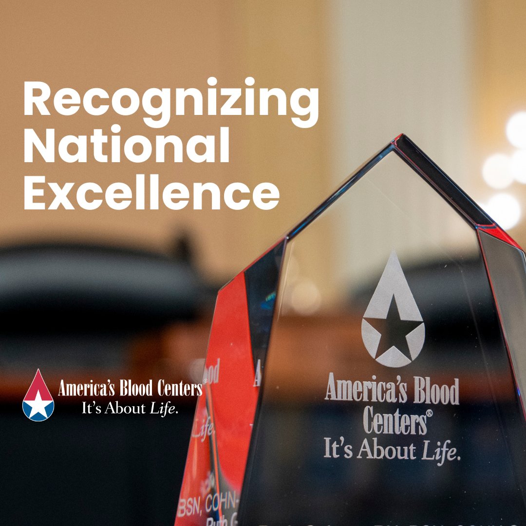 AmericasBlood's tweet image. We don’t talk enough about the people and organizations behind the blood supply.

From sickle cell advocates to community leaders, the 2026 Awards of Excellence honor those saving lives every day.

Meet the honorees: bit.ly/3PsChLb 
#BloodDonations #SaveLives