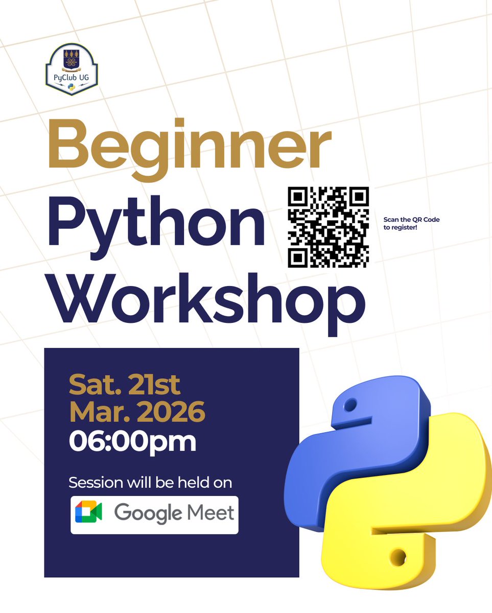 PyClub University of Ghana tweet media