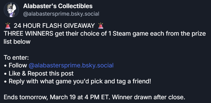 Alabaster's Collectibles tweet media