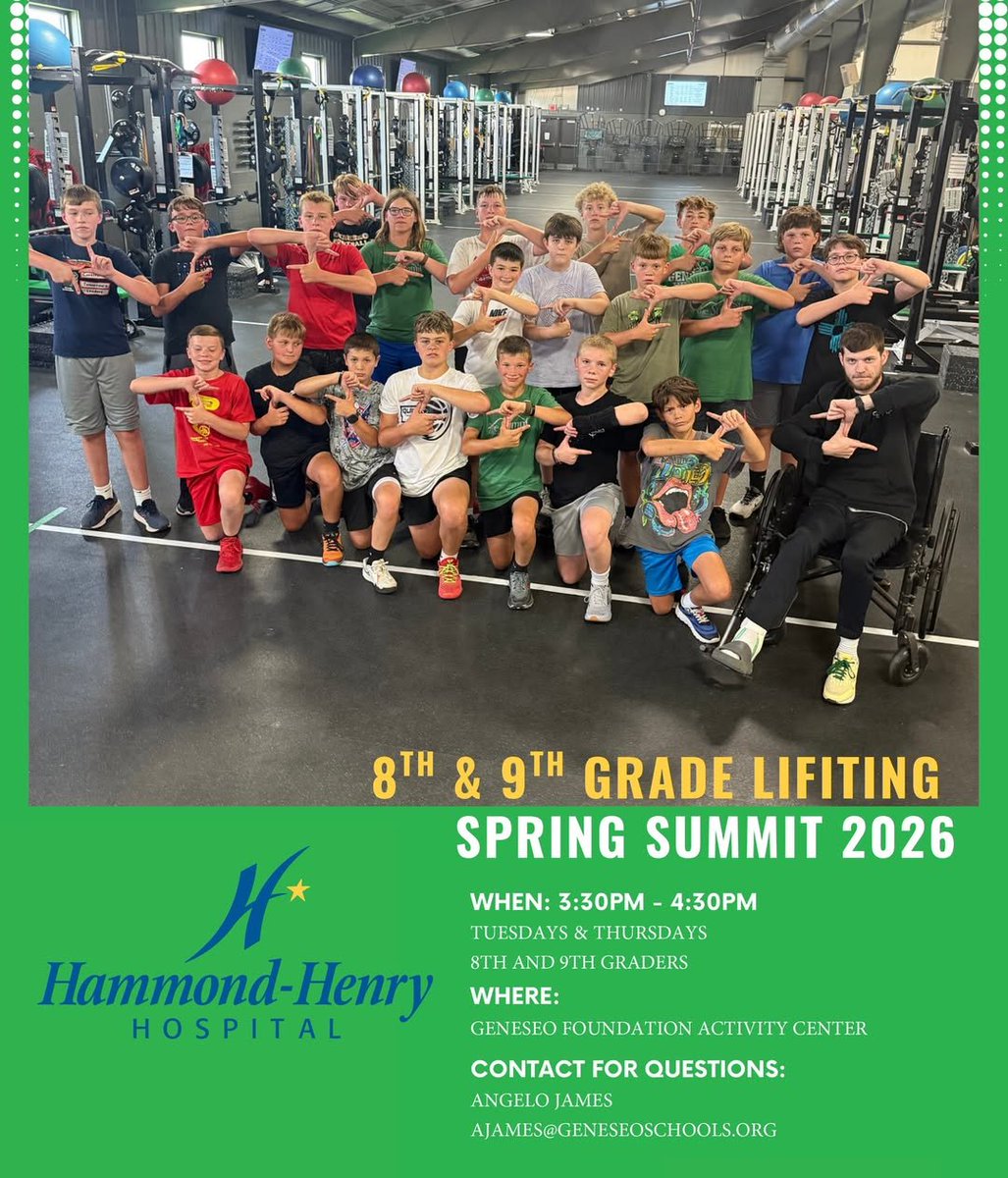 Geneseo High School Football tweet media