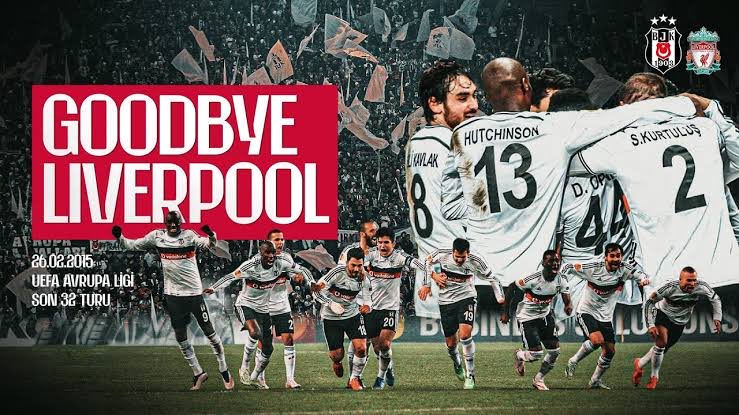Beşiktaş, Avrupa kupalarında Liverpool’u eleyen tek Türk takımıdır.

Tarih bir kere yazıldı.

Goodbye Liverpool!