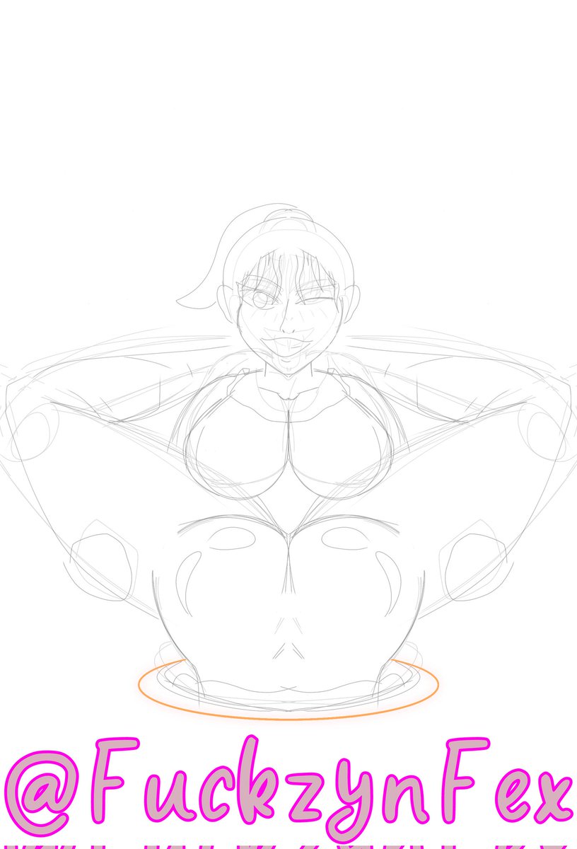 FuckzynFex's tweet photo. This drawing is weaker than the others, however, that's because I'm working on an animation. #Portal2 #SFW #Scketch #Hello https://t.co/1BpYIFFGxF