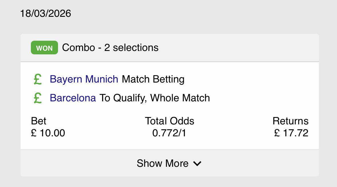 Patty’s Football Tips⚽️ tweet media