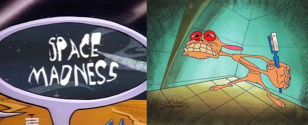 radiodormouse's tweet image. John Kricfalusi said Space Madness needed top talent and a flexible production system. Spümcø couldn’t have  done it alone. Critics agree its success came from Carbunkle’s animation, marking the first full realization of the show’s artistic vision. #AnimationHistory #RenAndStimpy