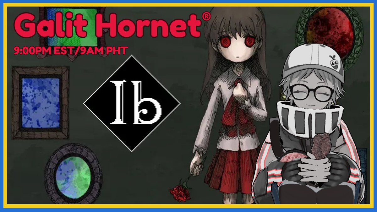 Sk33tle's tweet photo. [IB] I was recommended this horror game years ago. We boutta jump into the world of... IB?  O_o https://t.co/6nTp63cVi9