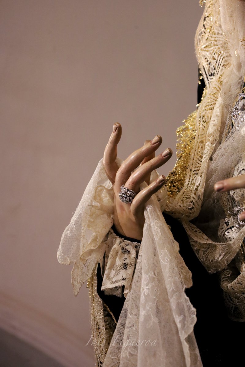 DoloresSanJuan's tweet photo. ❤️🗡️ Nuestra Señora de los Dolores se encuentra vestida para el Septenario en su honor, que comenzará el próximo sábado 21 de marzo. 

#cofradíasMLG https://t.co/x73yyLgdJB
