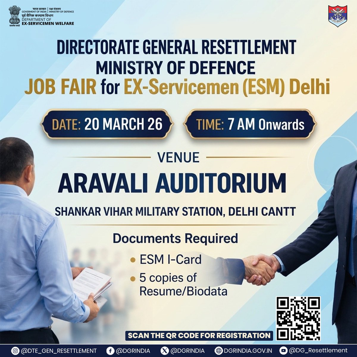 Directorate General of Resettlement tweet media