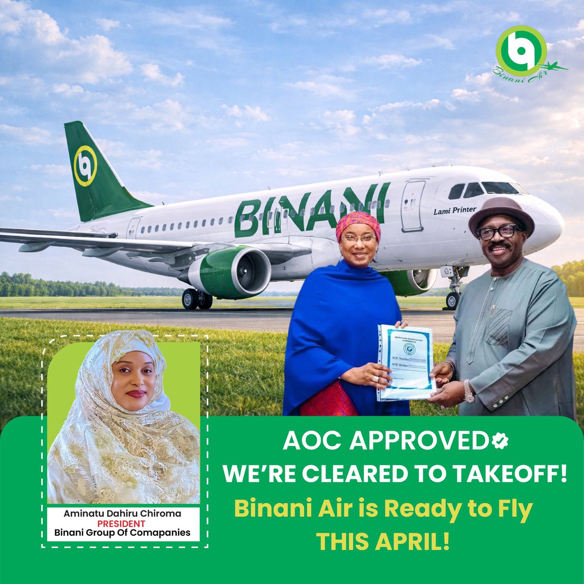 Aminatu Dahiru Binani DG tweet media