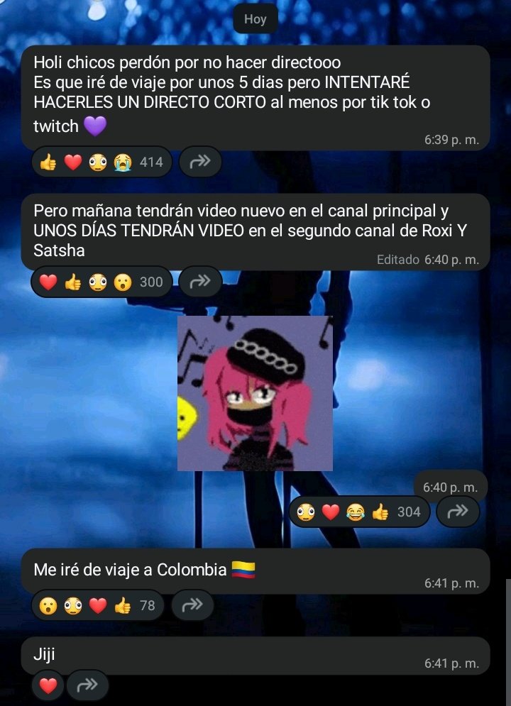 Chicos nuevo aviso de <a href="/RoxiCake_Gamer/">RoxiCake Gamer🤞👻</a>