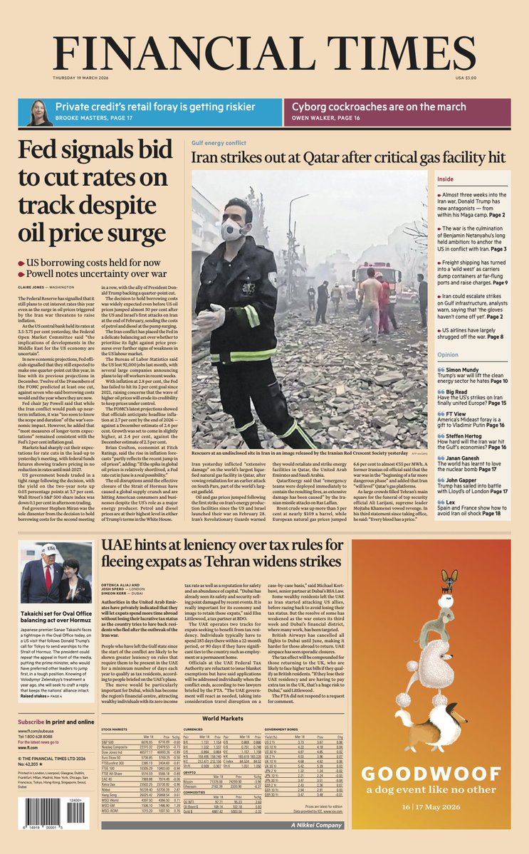 Financial Times tweet media