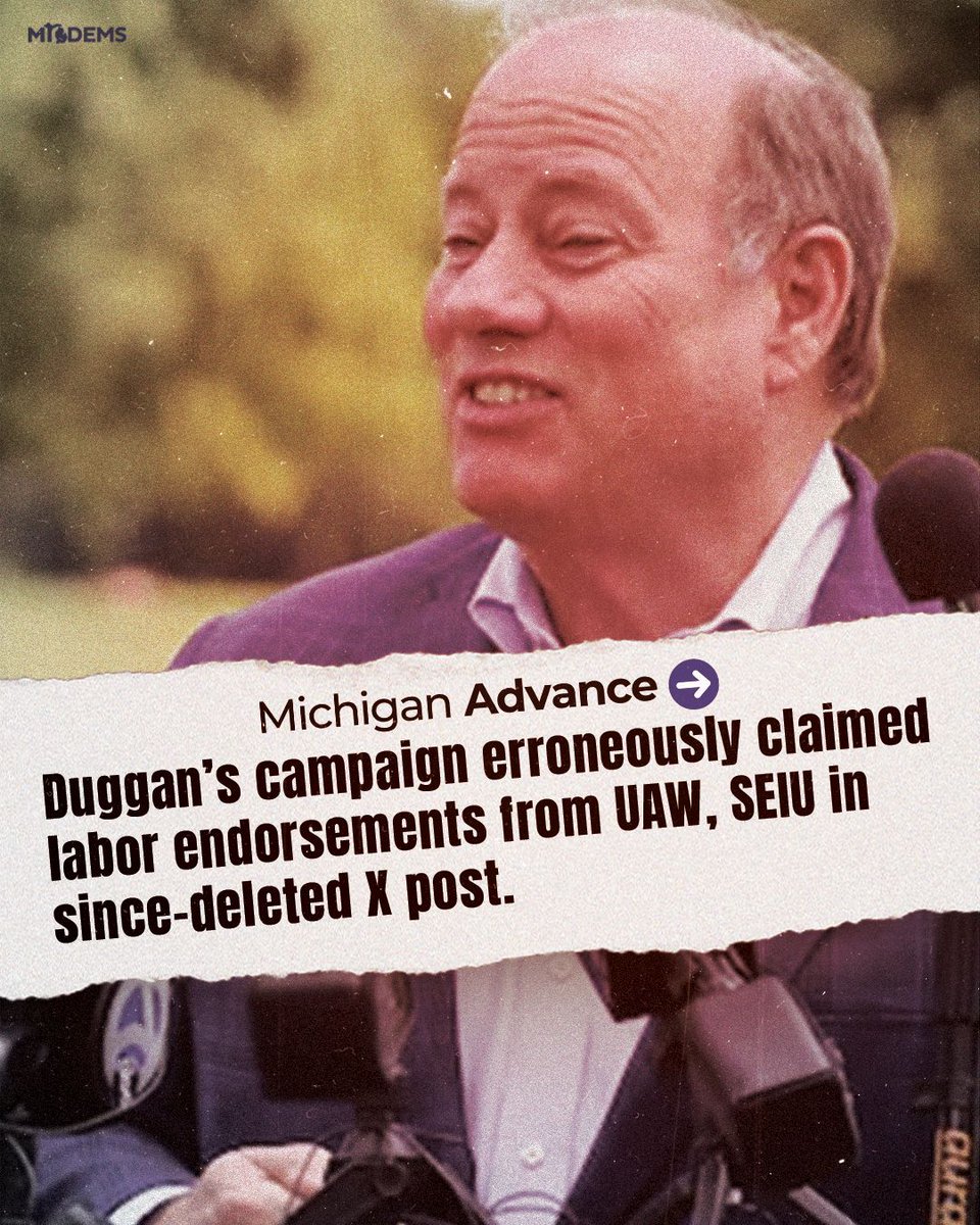 Michigan Democrats tweet media