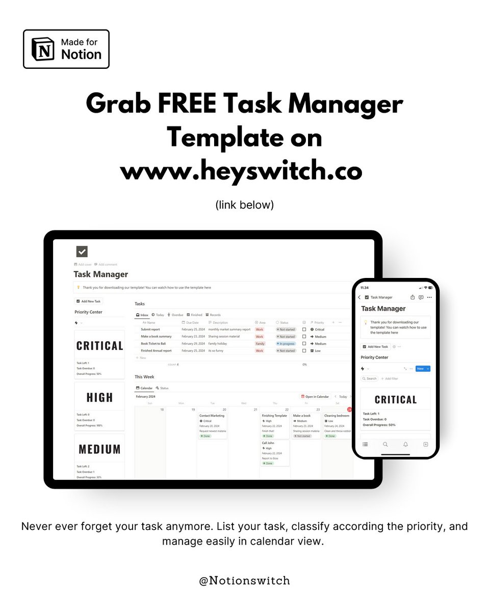 Hey Switch tweet media