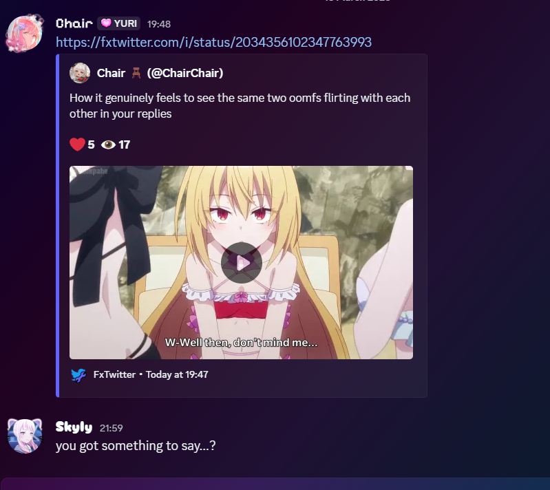 Skyly ⚢ 💞 tweet media