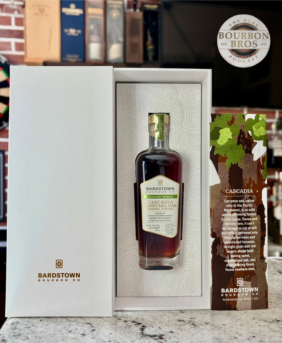 Thank you Bardstown for the media sample of their most recent distillery reserve release!  Blend of 9-10yr bourbons finished in Garryana oak barrels, aged an additional 10 months. 
Price- $99.99
Proof-107.5 
Opinion-TBD!
#bourbon #trbb #bardstown #whiskey #usa #therealbourbonbros