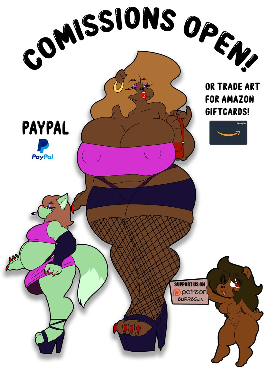 Chonky bears near your area!! (Commissions open) tweet media