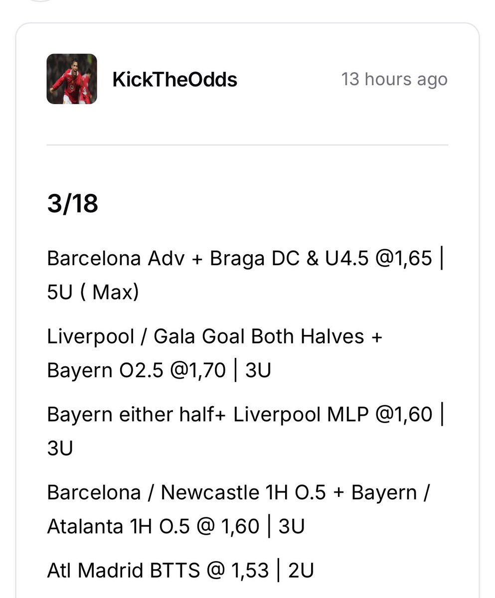 KickTheOdds tweet media