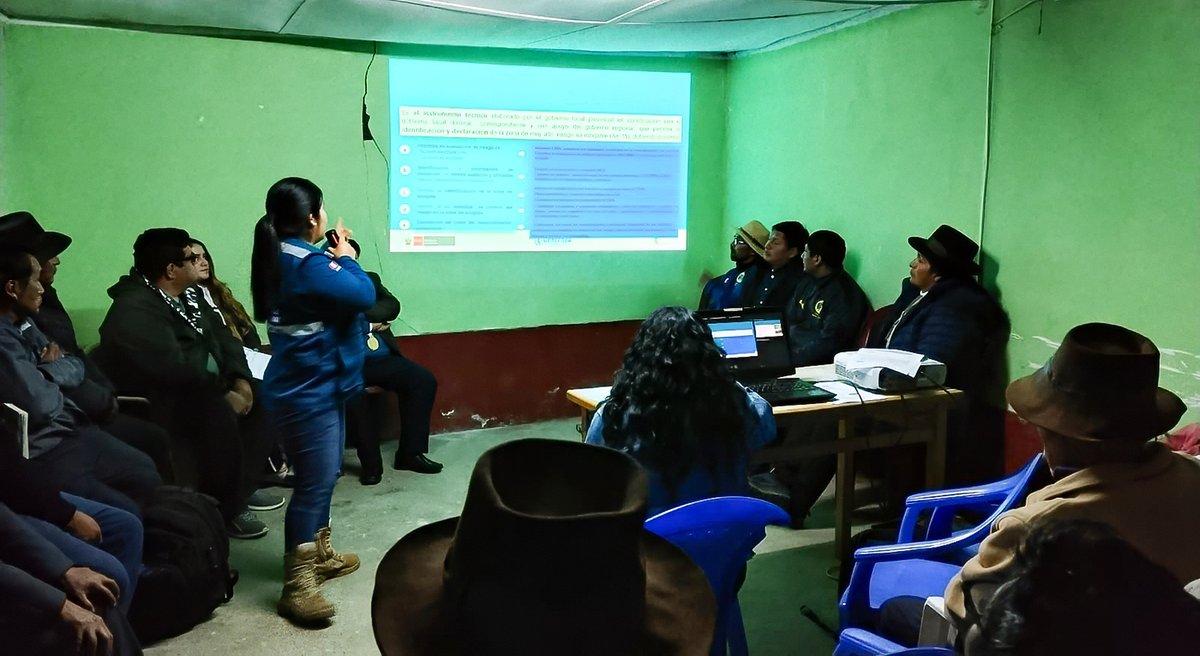 CENEPRED tweet media