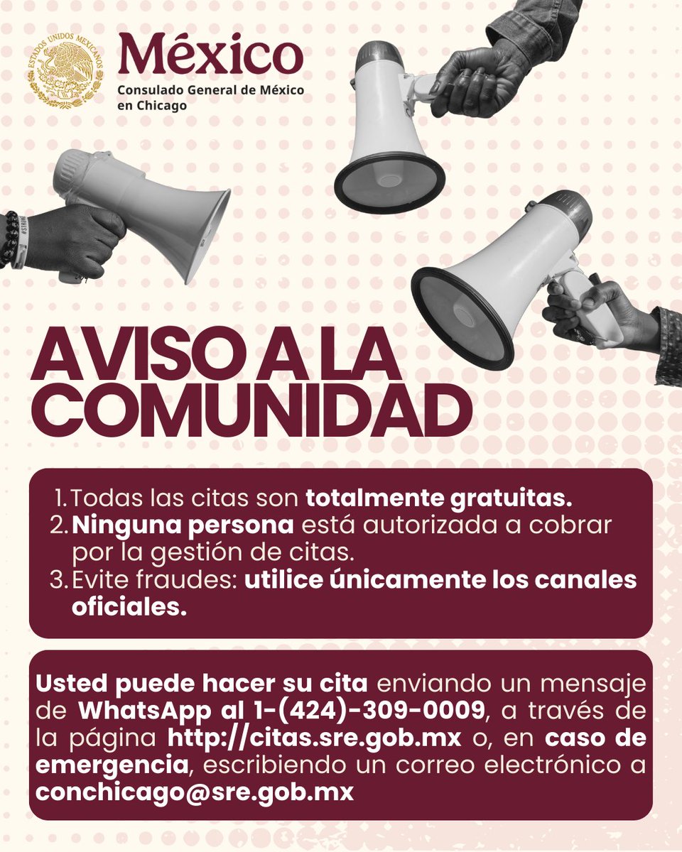 Consulado General de México en Chicago tweet media