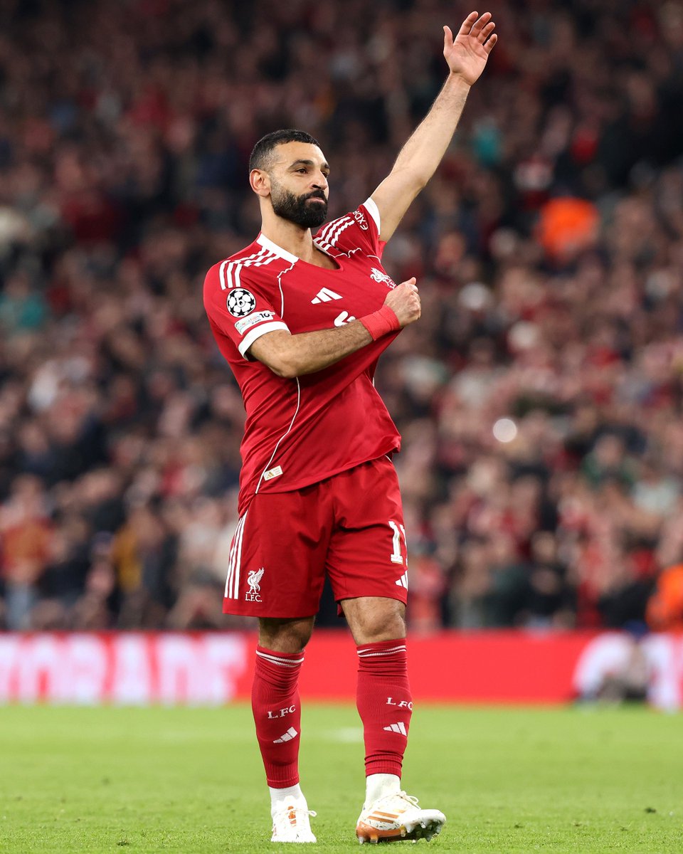 Mo Salah scored his 50th Champions League goal in <a href="/LFC/">Liverpool FC</a>'s 4-0 win over Galatasaray! 🤩

Liverpool - 47 goals
Basel - 2 goals
Roma - 1 goal