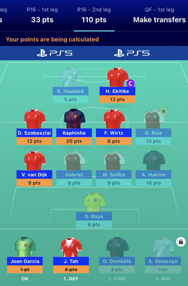 Fantasy Soccer Data (Adam) tweet media