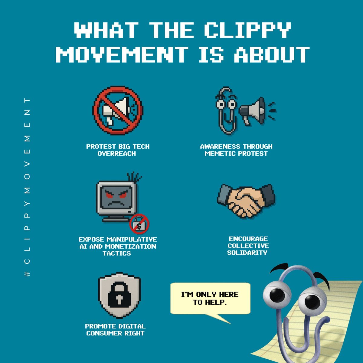 Clippy Movement 📎 tweet media