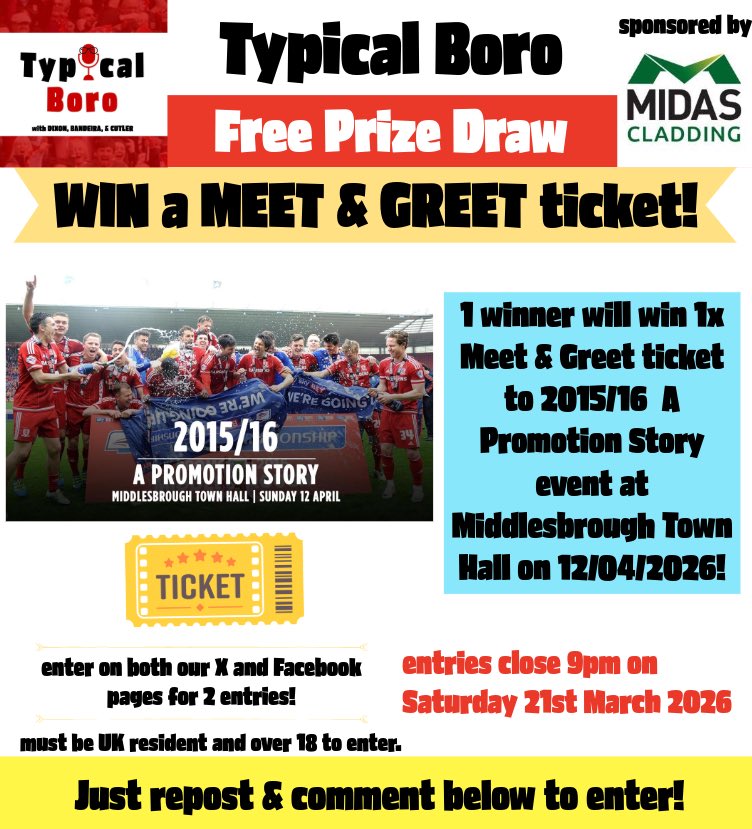 Typical Boro Podcast 👓 tweet media